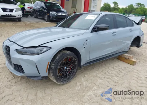 2024 BMW M3 Competition xDrive z USA, uszkodzony, nr VIN WBS43AY03RFT33136